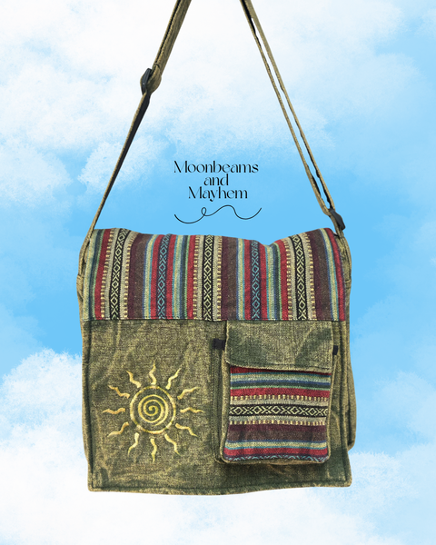 SPIRAL SUN SATCHEL BAG