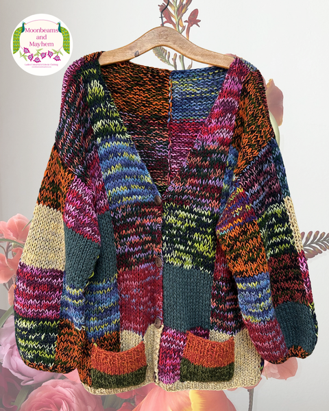 POCKETFUL OF SKIES WOOL CARDIGAN (WC12)