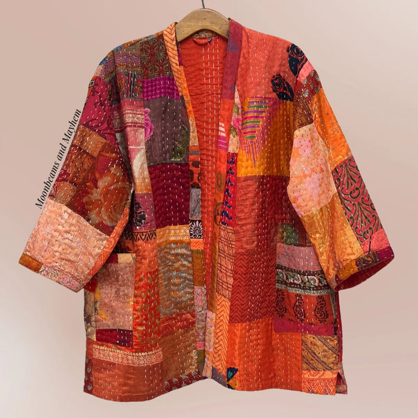 SAFFRON SOUL KIMONO (OF741SS)