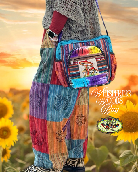 WHISPERING WOODS TOADSTOOL BAG - MoonbeamsandMayhem