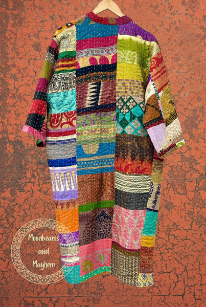 LONG SAFFRON SOUL KIMONO (OF738SL)