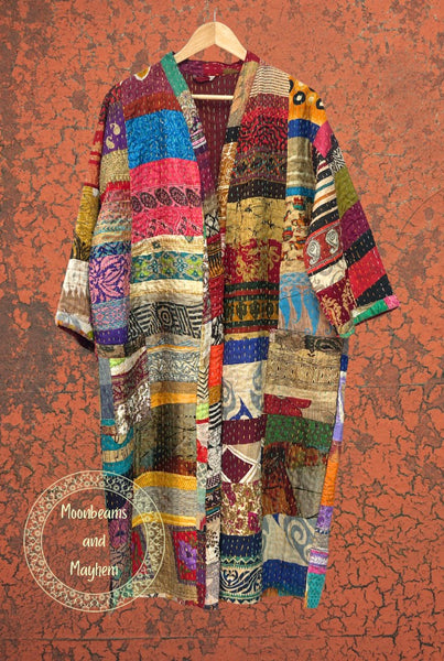 LONG SAFFRON SOUL KIMONO (OF738SL)