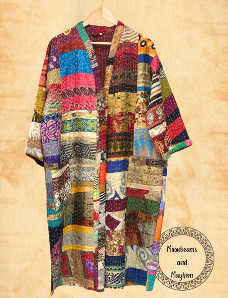 LONG SAFFRON SOUL KIMONO (OF738SL)