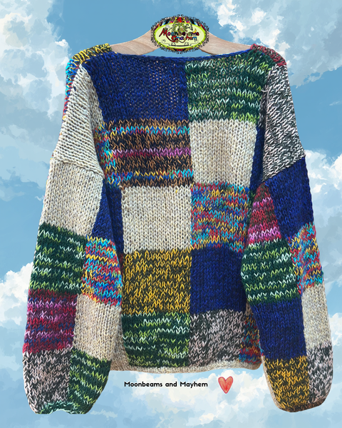 POCKETFUL OF SKIES WOOL CARDIGAN (WC08)