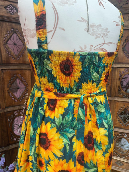 SUNFLOWER GODDESS SUNDRESS