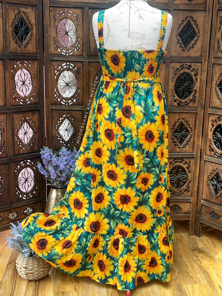 SUNFLOWER GODDESS SUNDRESS