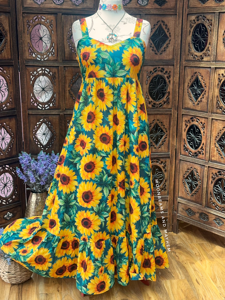 SUNFLOWER GODDESS SUNDRESS