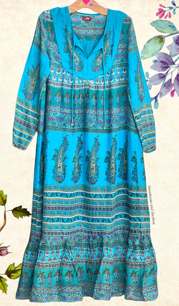 BEAUTIFUL KAMALA BOHEMIAN MAXI DRESS S - XXL - MoonbeamsandMayhem